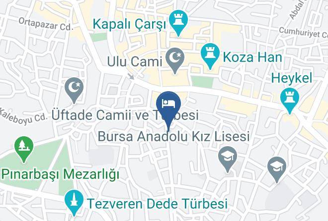 Osmangazi - Otel Dikmen Maps