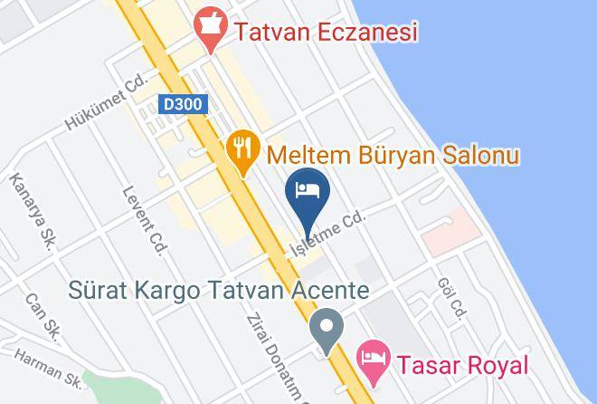 Tatvan - Otel Dinc Maps