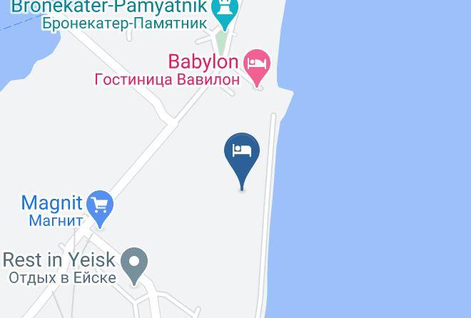 Yeysky District - Otel' Diona Maps