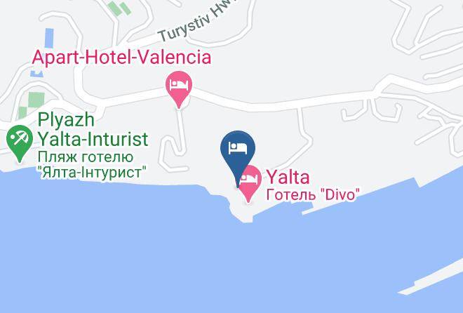 Yalta - Otel' Divo U Morya Yalta Maps