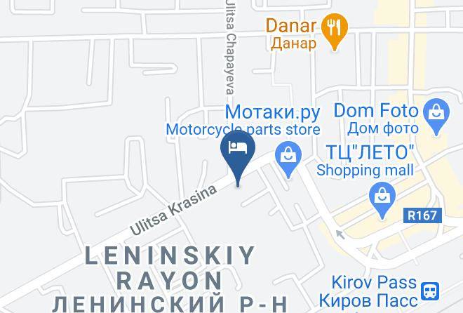 Kirov - Otel' Dom Rodnoy Maps