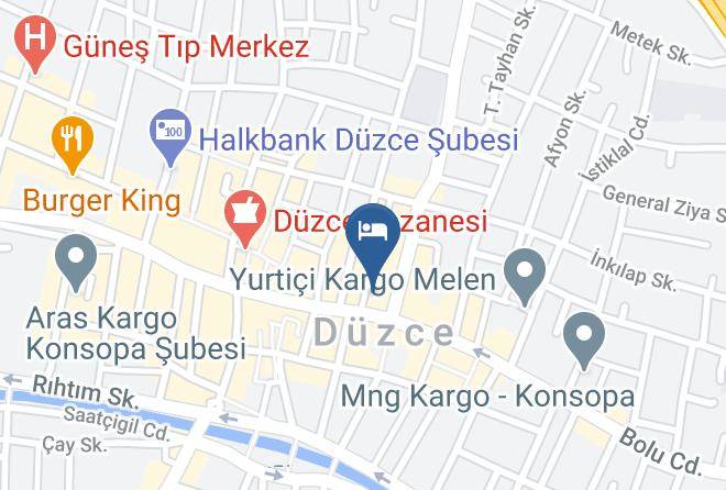 Duzce Serefiye - Otel Duzce Maps