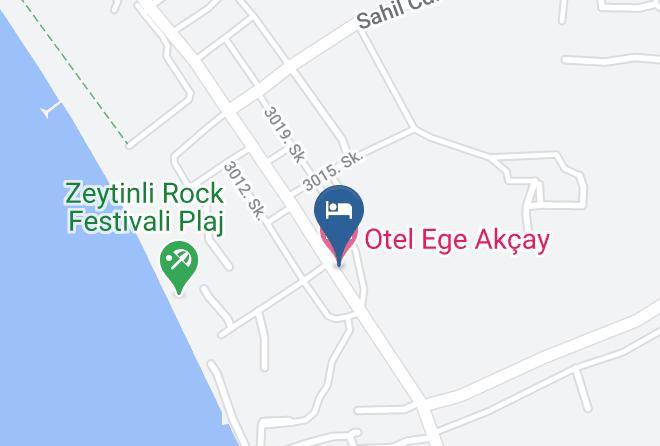 Otel Ege Akcay Map