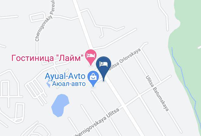 Khabarovsk - Otel' Ekonom Maps