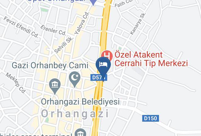 Orhangazi - Otel Familia Maps