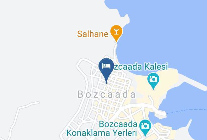 Bozcaada - Otel Fanari Bozcaada Maps
