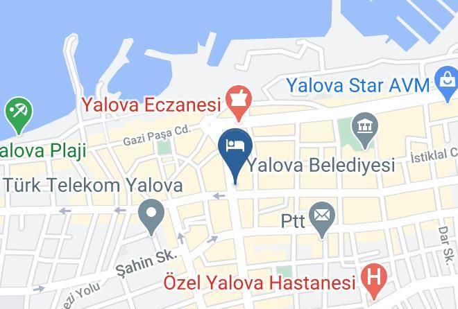 Yalova Suleymanbey - Otel Fatih Maps