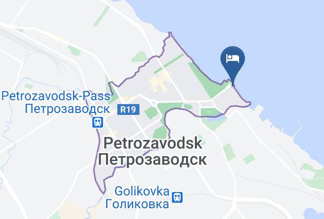 Petrozavodsk - Otel' Fregat Maps