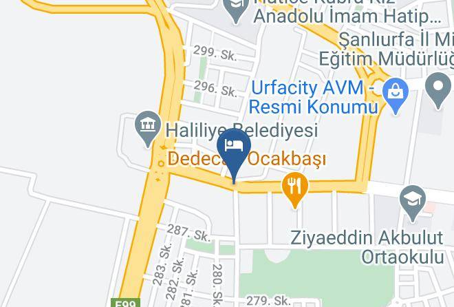 Haliliye - Otel Gobeklitepe Maps