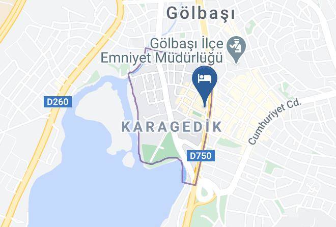 Golbasi - Otel Golpark Maps