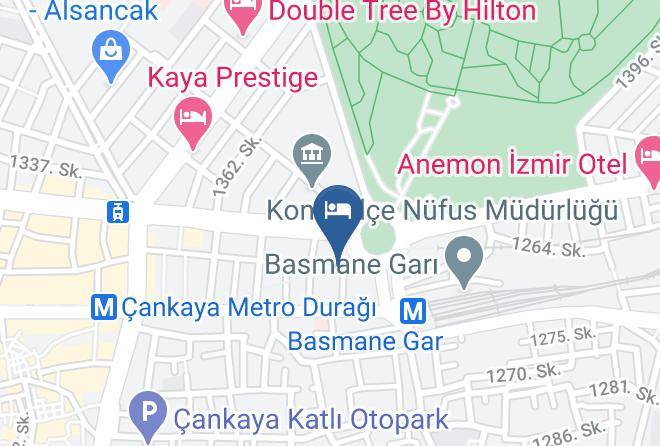 Otel Gonen Palas Map