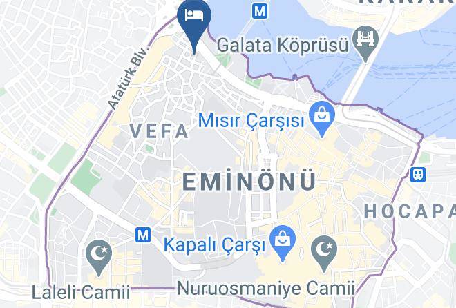 Fatih - Otel Gorur Maps