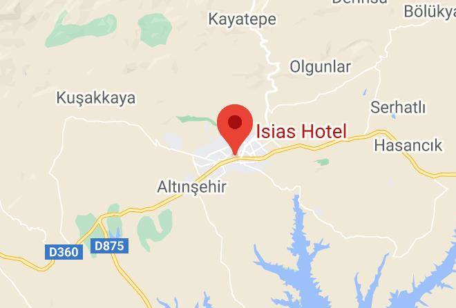 Adiyaman Eskisaray - Otel Grand Isias Bar Maps