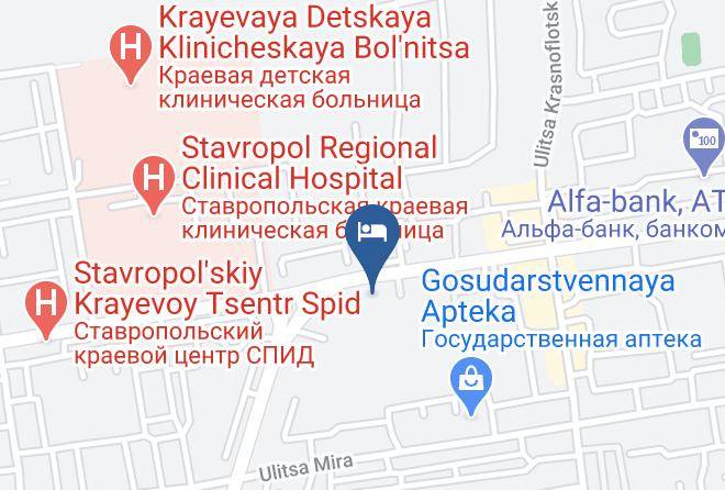 Otel' Gud Lak Tsentral'nyy Map