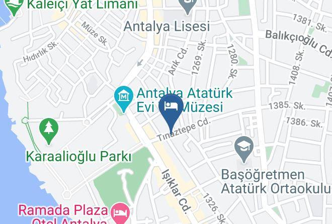 Muratpasa - Otel Guleryuz Maps