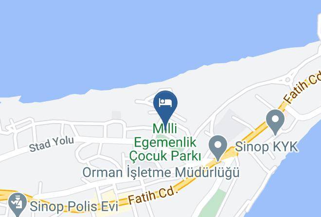 Sinop Gelincik - Otel Guleryuzler Maps