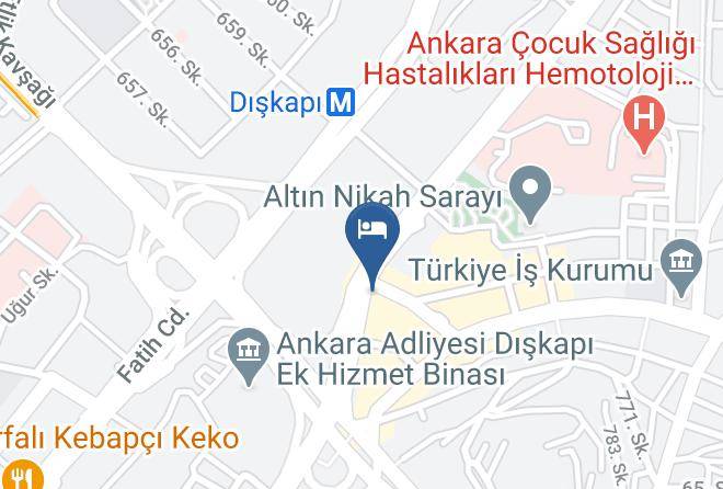 Altindag - Otel Huzur Maps