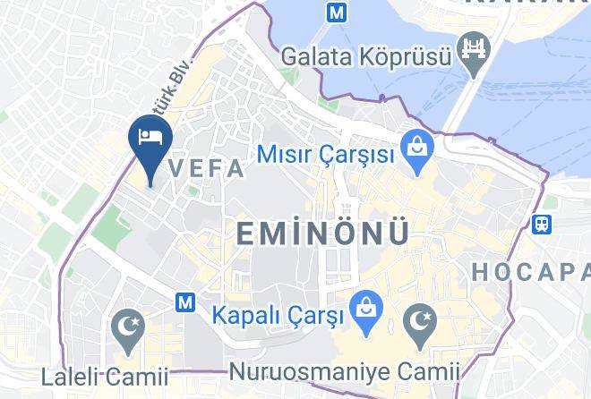 Fatih - Otel Imperial Old City Maps