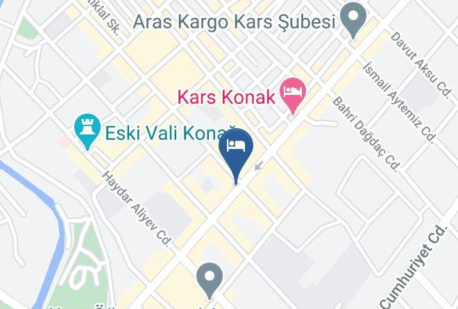 Kars Ortakapi - Otel Ipekyolu Maps