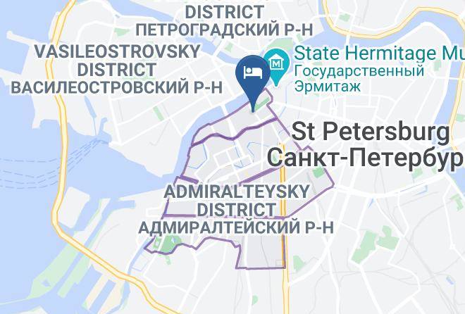 Otel' Isaakiyevskiy Map