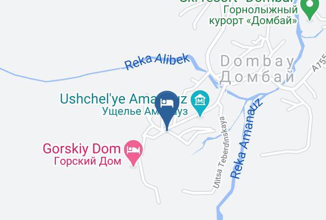 Karachayevsk - Otel' Kafe Rodnik Maps