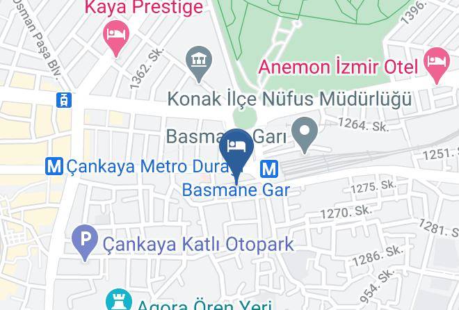 Otel Kahraman Map