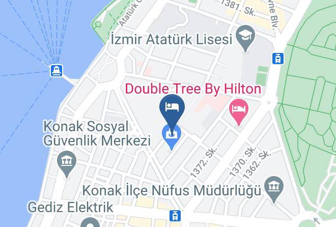 Konak - Karaca Otel Maps