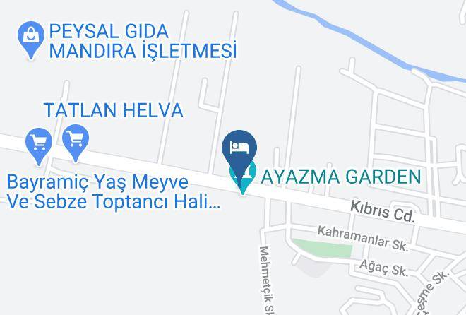 Bayramic - Otel Karaoglu Maps