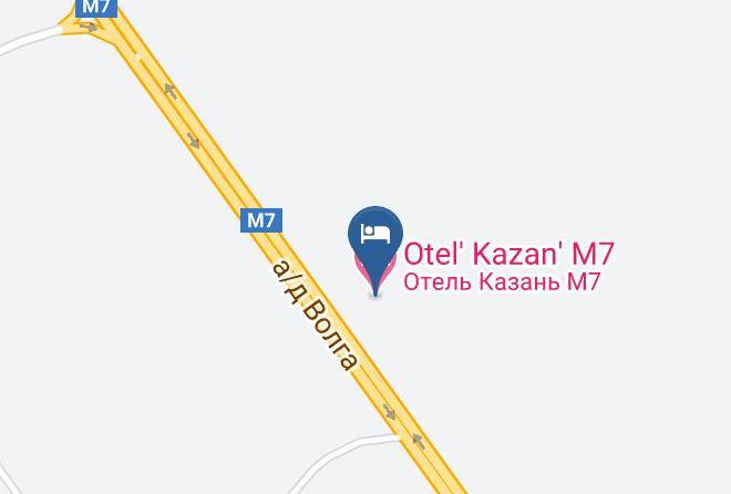 Vysokogorsky District - Otel' Kazan' M7 Maps