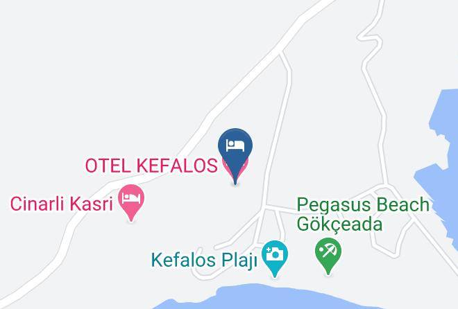 Otel Kefalos Map