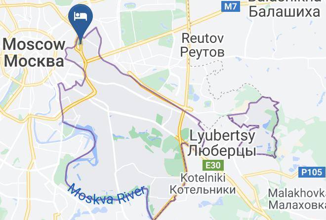 Moscow - Otel' Klab Maps