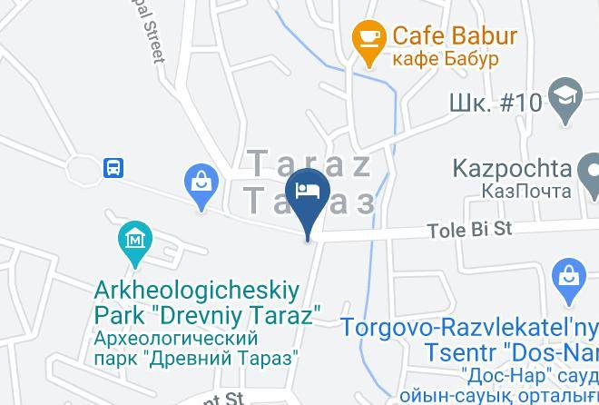 Taraz - Otel' Kolibri Maps