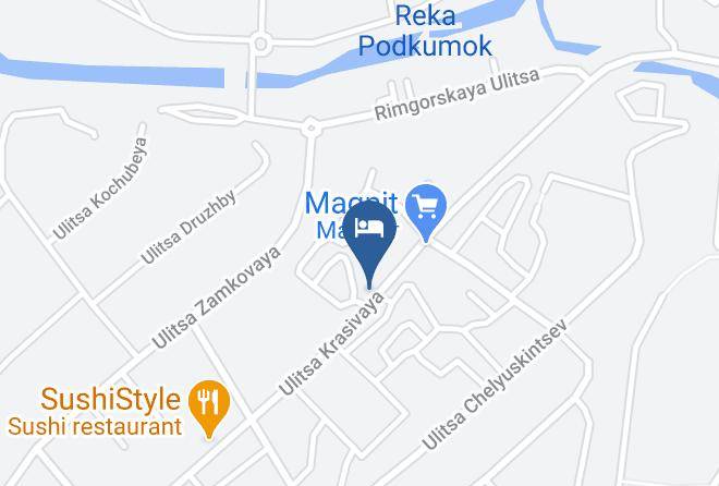 Kislovodsk - Otel' Komfort Maps
