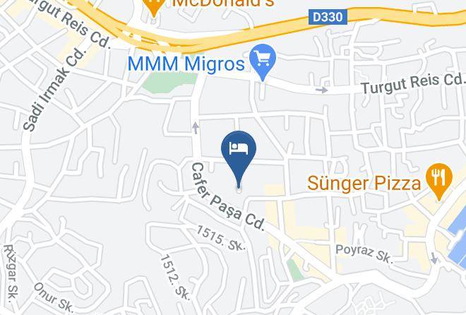 Bodrum - Otel Kos Maps