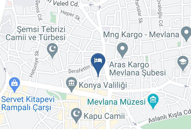 Karatay - Otel Kosk Maps