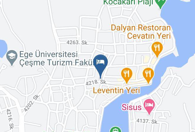 Cesme - Otel Koste Maps