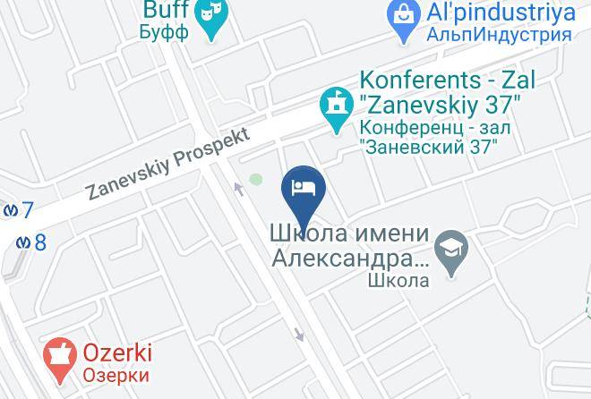 Saint Petersburg - Otel' Ladoga Maps