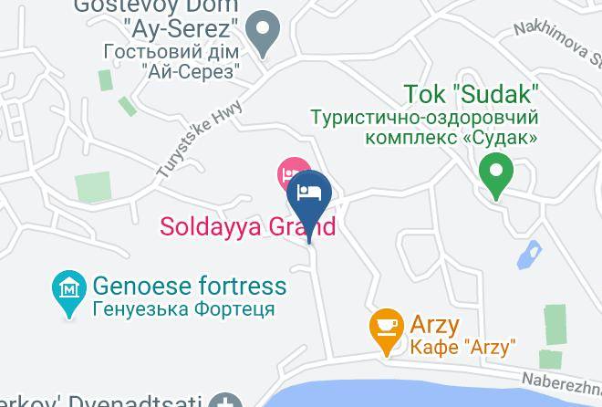 Sudak - Otel Lion Maps