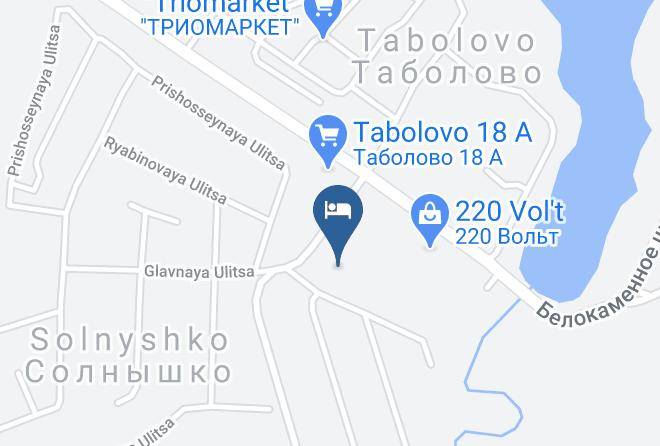 Leninsky District - Otel' Mal'vida Maps