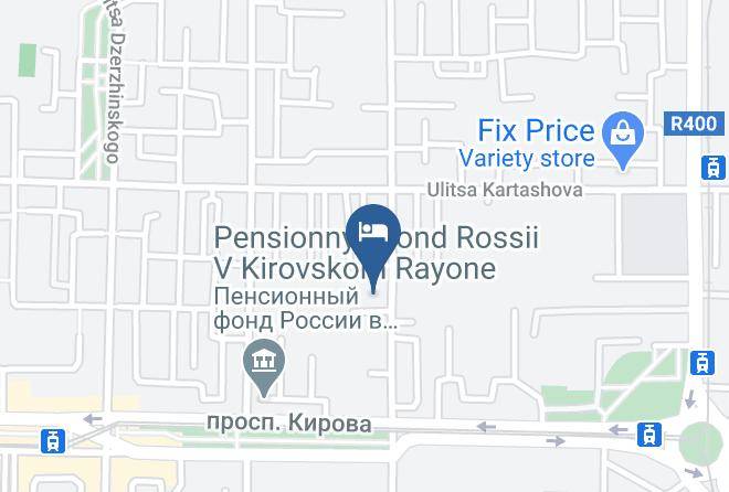 Tomsk - Otel' Mandarin Maps