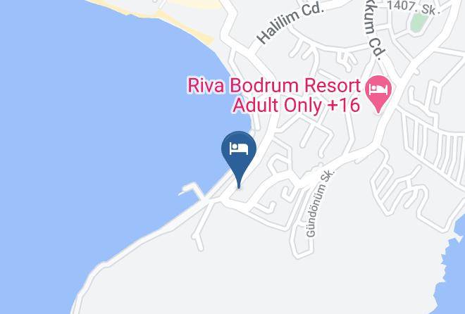 Bodrum - Otel Marina'da Bitez Maps