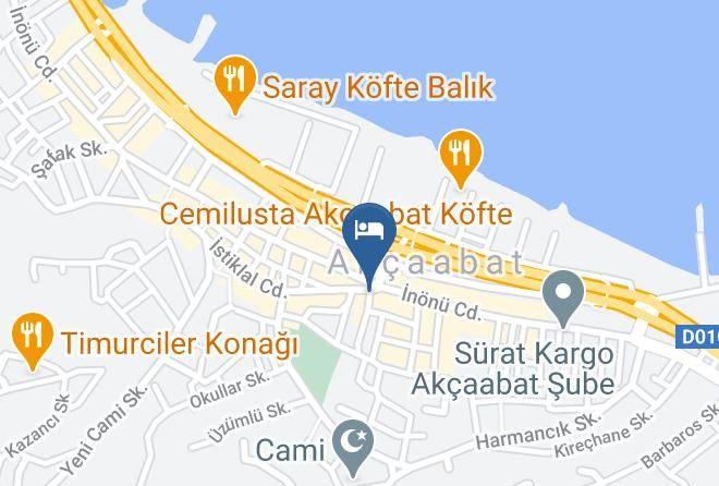 Akcaabat - Otel Marmara Maps