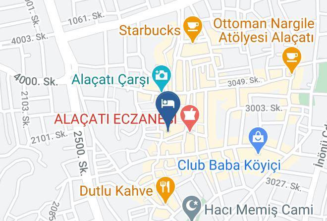 Cesme - Otel Masala Maps
