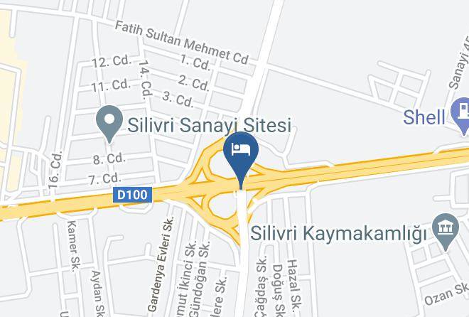 Silivri - Otel Maxi Mola Maps