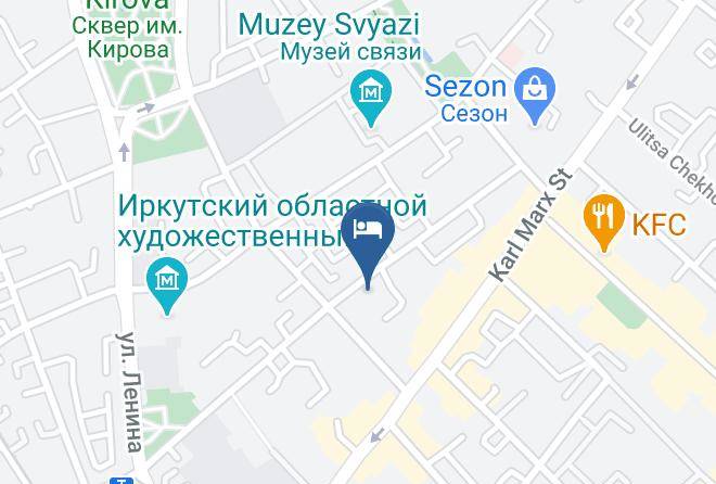 Irkutsk - Otel' Mayak Maps