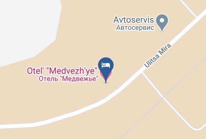 Nadymsky District - Otel' Medvezh'ye Maps