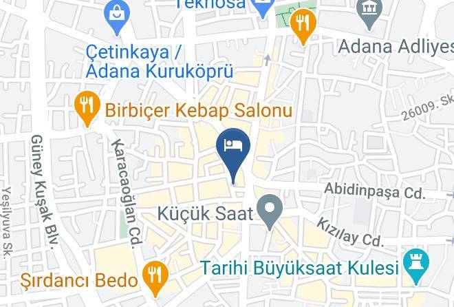 Seyhan - Turkiye Otel Mercan Maps