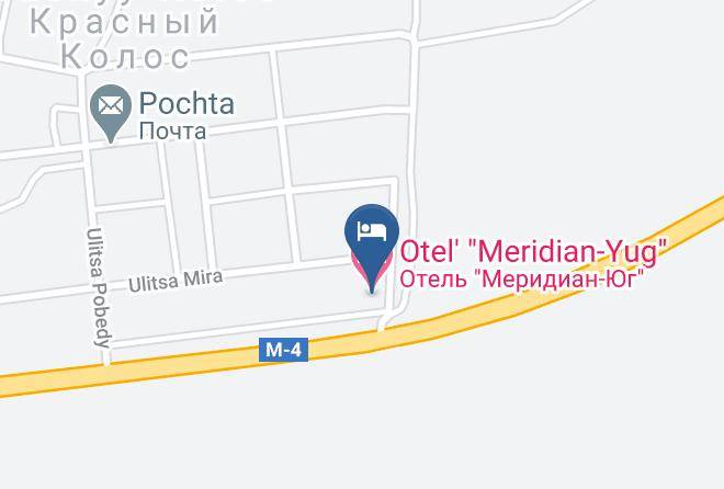 Aksaysky District - Otel' Meridian Yug Maps