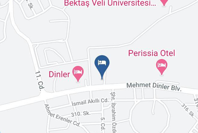 Urgup - Dinler Hotel Maps