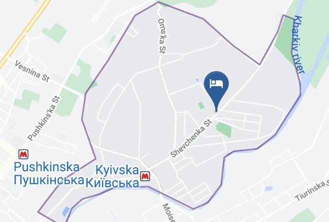 Kharkiv - Otel Myshel Plyus Kharkov Maps